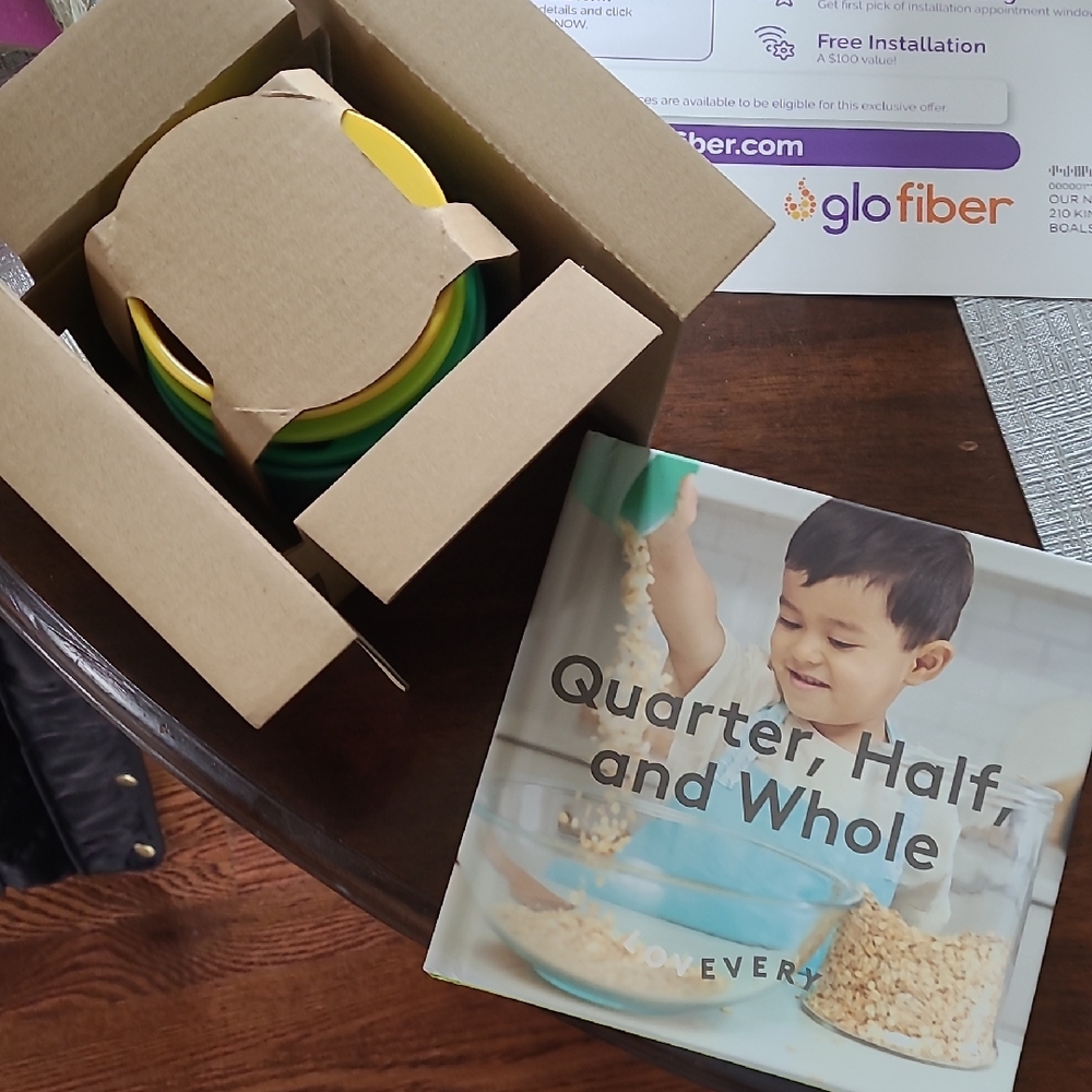 Lovevery Book Set- Quarter, Half, And Whole